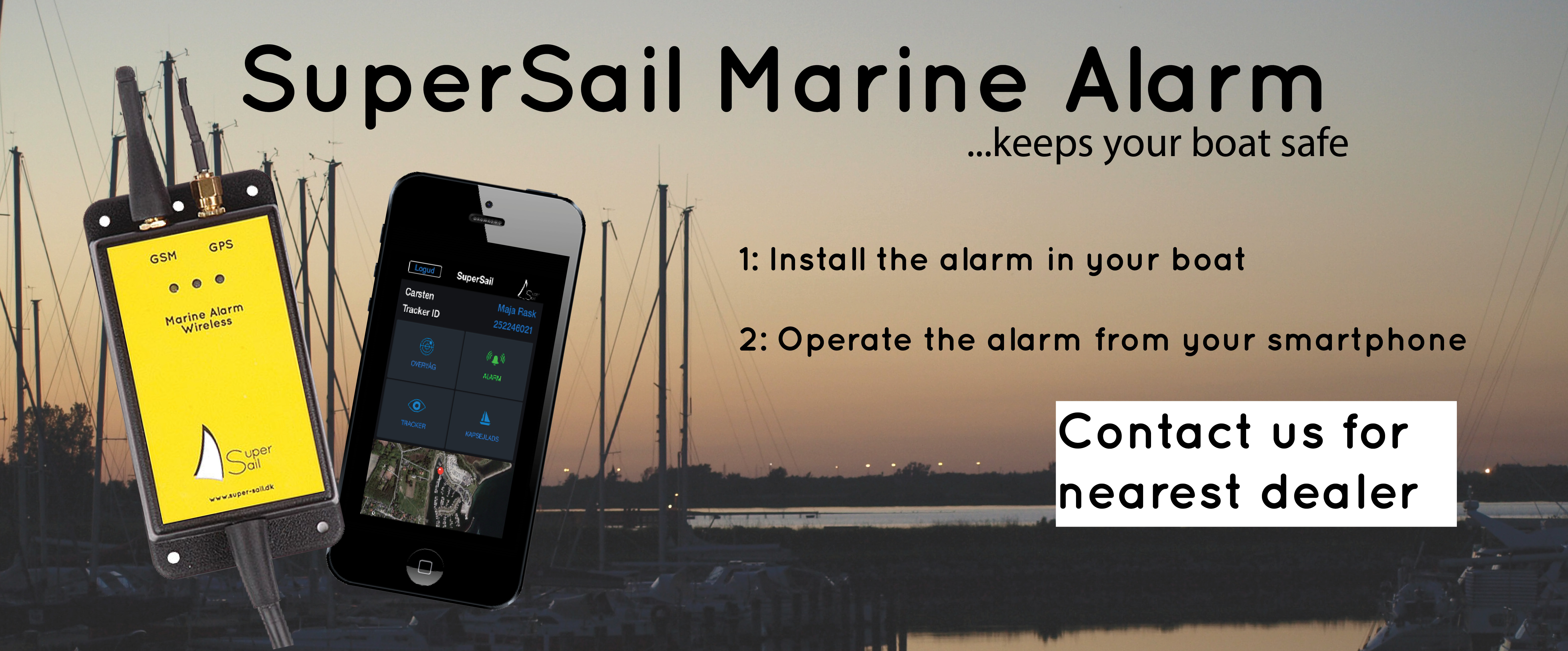 SuperSail Marine Alarm